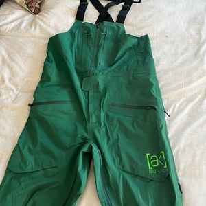 Mens L Burton Gortex AK Bibs